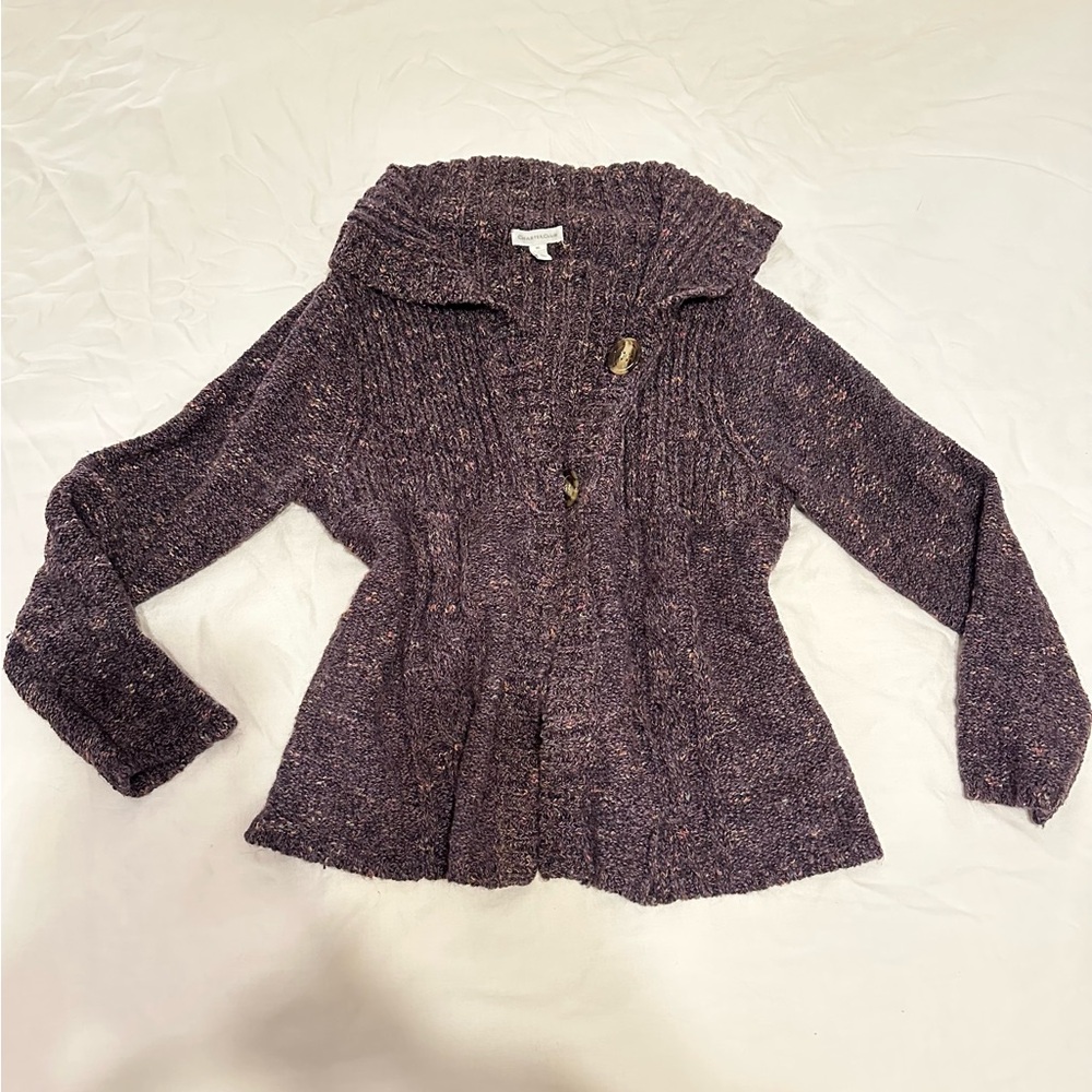 Knit Cardigan Sweater